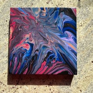 Psychedelic abstract painting